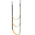 Portable Boat Rope Ladder 3 Step Folding Hanging Boat Boarding Ladder Light-Weight Rope Ladder Boat Accessories. 