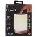Pom Gear Indoor Outdoor Bluetooth - Gemini Premium Wireless Speaker - LED Mood Lamp. 