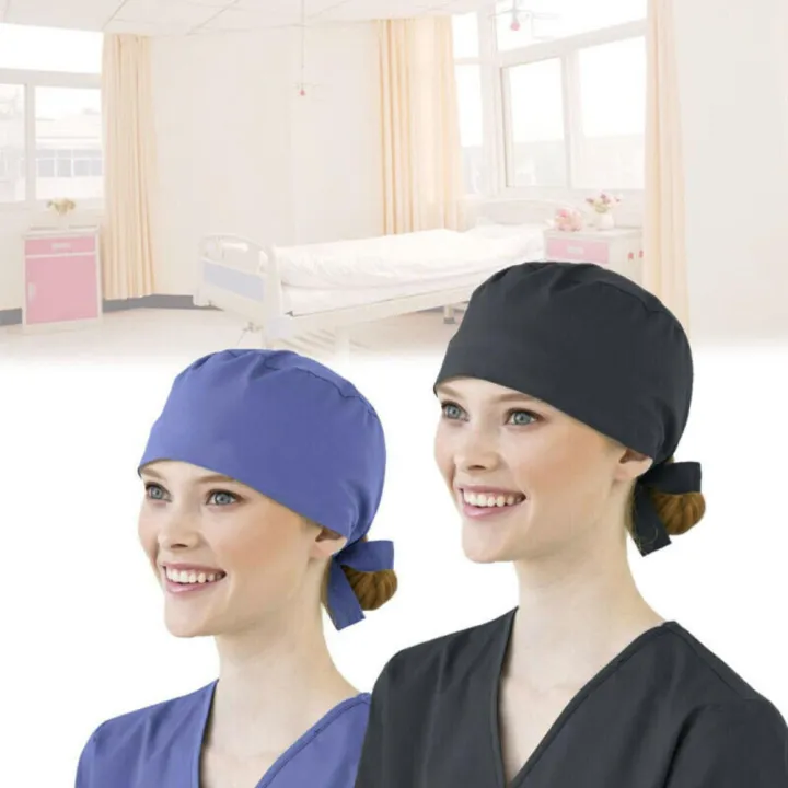 Cotton%20Scrub%20Cap%20Unisex%20Surgery%20Cap%20Theatre%20Doctor%20Cap%20Nurses%20Work%20Hat%20Service%20Industry%20Sweat-absorbent%20Cap%20-%20Image%204
