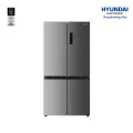 Hyundai 725L Multi Door Refrigerator  | 4-Doors | Inverter Compressor | 52% Convertible Fridge | LED Touch Control | Model HYMDIR1-725RK. 
