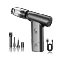 ARELENE Compressed Air Duster 11000RPM Portable Air Blower and Mini Cordless Vacuum Cleaner for Car Home Keyboard Computer. 