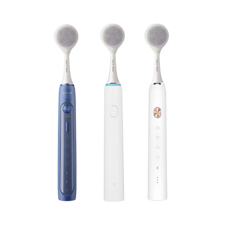 SOOCAS%20Gentle%20Facial%20Cleansing%20Brush%20Food%20Grade%20Silicone%20High-density%20Soft%20Fine%20Bristles%20Fit%20with%20X1/X3/X5%20Electric%20Toothbrush%20from%20Ecosystem-Gray%20-%20Image%206