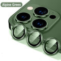 Alpine Green - Iphone 13 Pro / Max  Camera Lens Protector Metal Cover. 