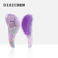DISICHEN Portable Girls Kids Cartoon Unicorn Anti-knot Hair Comb Anti-static Hair Brush Small Hairdressing Comb Women's Hairdressing Products 2023. 
