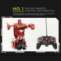 1:18 Transforming Robot remote control car Toy Car With Battery And Charger | Transformer RC Toy For Kids. 