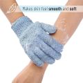 1 Pair Bath Glove Wash Skin Massage Shower Scrub Scrubber Bath Brush, Premium Exfoliating Gloves. 