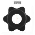 2 Pairs Dumbbell Hex Nut,Dumbbell Rod Nut, Collars for Barbells Bars Training Sports. 
