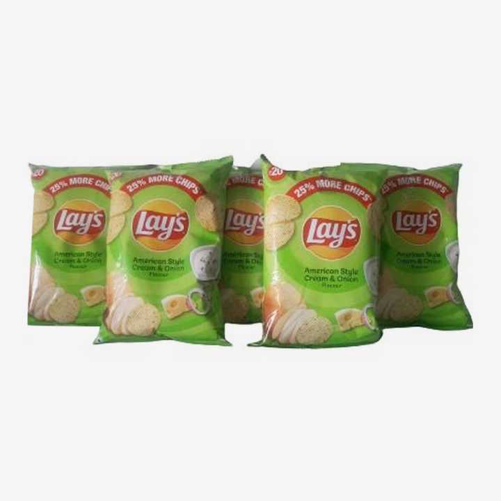 Lays Onion Flavour - Pack of 5 - 20% Extra