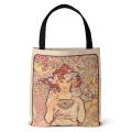 Eco-friendly Canvas Bag Reusable Canvas Digital Printed Tote Bag Handbag for Grocery Shopping Carry Eco-conscious Consumer Market Bag Casual. 