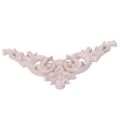 20Pcs Rubber Wood Oak Carved Corner Onlay Applique Furniture Home Door Decor DIY. 