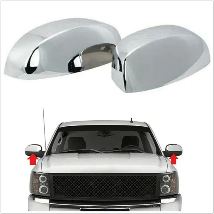 OYPFXMI%202X%20Chrome%20Side%20Rear%20View%20Upper%20Mirror%20Caps%20for%20Truck%202007-2013%20-%20Image%208