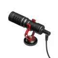 BY-MM1 Universal Shotgun Microphone for Camera & Smartphone, Compact Video Mic for iPhone, Android, DSLR. 