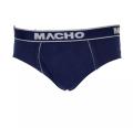 Amul Macho Men's Cotton High-cut Brief Pack of 3 (Multi Color). 