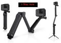 3-Way Adjustable Bracket Hand Grip Arm Stand Mount For Gopro And Action Camera 5 In 1 Adjust. 