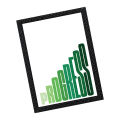 Progress Motivational Wall Poster – Matt laminated printed poster with checker frame 8x12inch. 