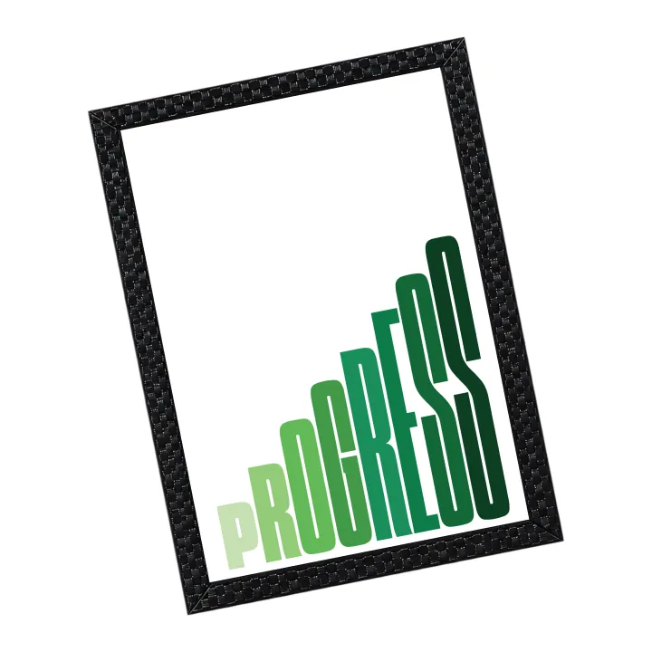 Progress%20Motivational%20Wall%20Poster%20%E2%80%93%20Matt%20laminated%20printed%20poster%20with%20checker%20frame%208x12inch%20-%20Image%202
