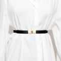 Leather Waistband for Women Dress Shirt Girdle Decoration Accessories Waist Seal Podazz. 