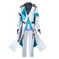 New Luocha Cosplay Honkai Star Rail necklace Cosplay Costume StarRail Luo Cha Shoe Wig Anime Chinese Game Halloween Outfit Women Men. 