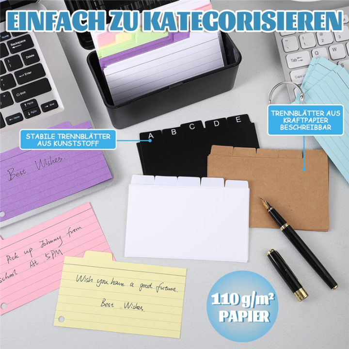Index%20Card%20Holder%20Set,Index%20Box%20with%20230%20Assorted%20-%20Image%202