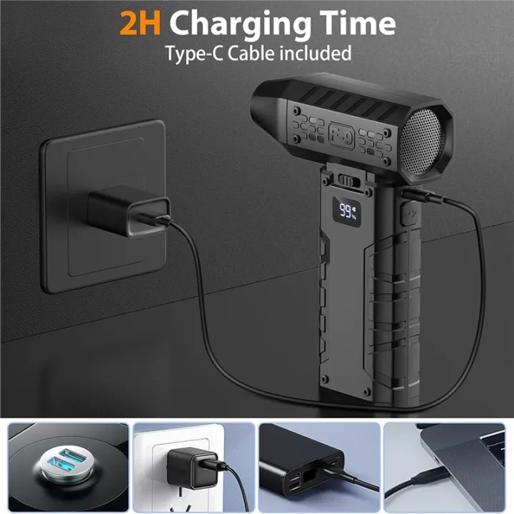 Turbo%20Fan%20130000RPM%20Handheld%20Blower%20100%20Gears%20Brushless%20Motor%20Turbo%20for%20Camping/Car%20Cleaning/Dust%20Removal%20-%20Image%207