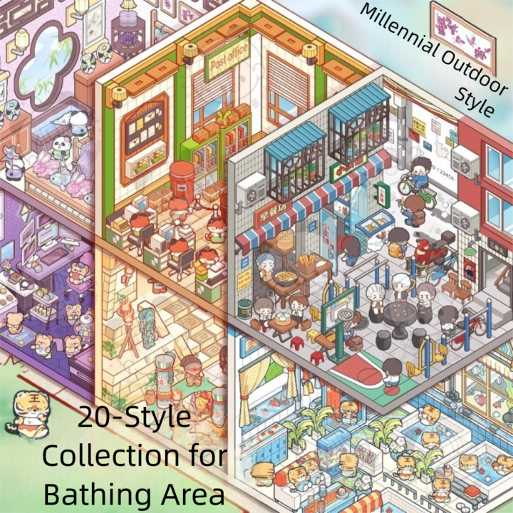 Kawaii%203D%20Pocket%20Cabin%20Scene%20Miniature%20Collection%20Stickers%204.0%20Version%20Visual%20Stacking%20DIY%20Handbook%20Stickers%20Children's%20Toys%20Girl%20Design%20Miniature%20Scene%20Collection%20Kids%20-%20Image%205