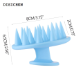 DISICHEN Affordable Silicone Hair Comb Brush Stress Release Head Scrubber Shampoo Scalp Treatment Massager Bath Comb Grooming Spa Wash Shampoo Tool. 