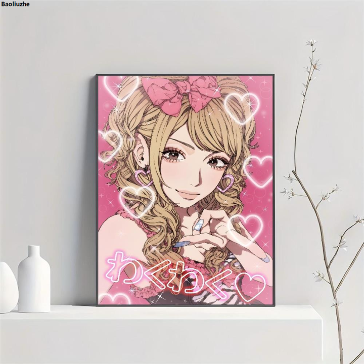 me%20Roo%20kids%20anime%20poster%20high%20heGyarBaliuzu%20Gyaru%20subculture%20female%20Qing%20poster%20Hom%20Bar%20Cafe%20caf%C3%A9%20Art%20Deco%20mural%20picture%20sale%20-%20Image%204