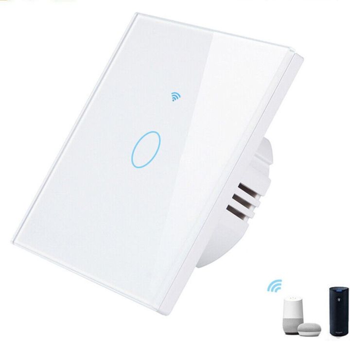 Tuya Smart Zigbee Smart Switch With Touch Panel Eu Standard Light Switch App Remote Control Compatiable with Alexa Google Home