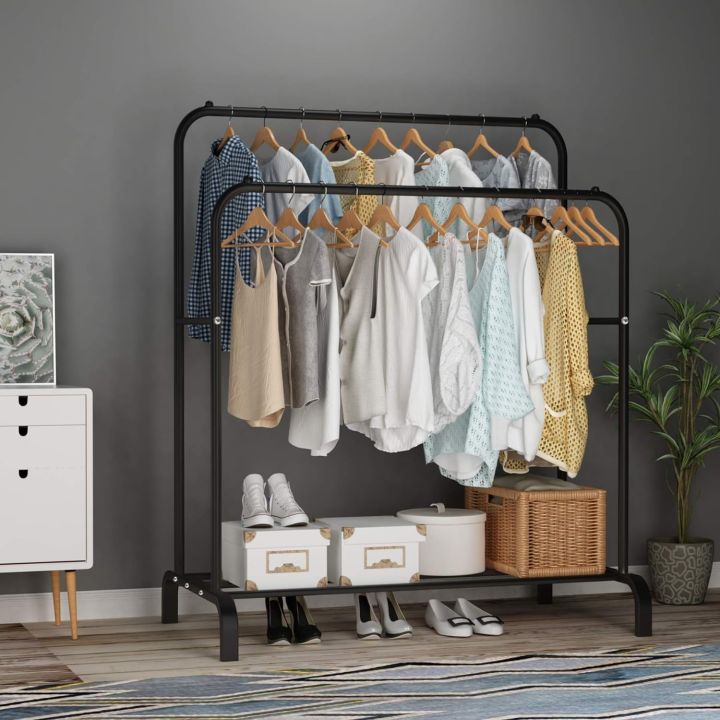 48Kg Clothes Hanger Stand Hanger, Double Big Stand Hanger Clothes ...