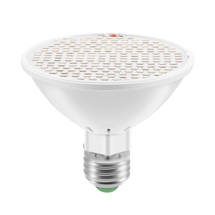 LED Plant Lights E27 200 LEDs Grow Light Bulb Full Spectrum for Indoor Plants Greenhouse and Garden Succulents Flowers