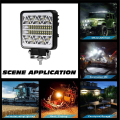 1 PCS 102W 10-30V 4Inch 34LED Work Light Bar Car SUV Off Road Spotlight Driving Fog Lamp Bulb Black 39800LM 6000K for Car Truck SUV. 