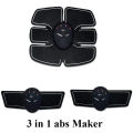 3 in 1 Set Mobile-Gym 6 Pack Exerciser Trainer Portable Belt/Abs Maker for Unisex. 