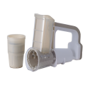 JAERBEE Multifunctional Electric Roller Vegetable Cutter Cheese Shredder, Slicer, Shredded Ice Cutter Kitchen Gadgets. 