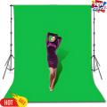 Amar 8x12ft Green Screen Studio Background Cloth. Backdrop Chroma Curtain For Photography & Videography Light Studio. Perfect For Youtube, Live Streaming, TikTok Reels, VFX Editing, Instagram Reels.. 