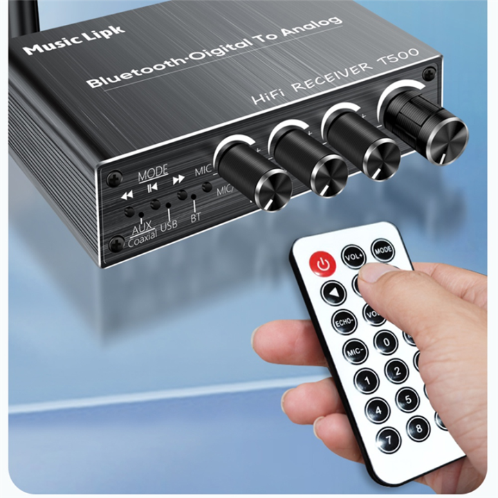 DAC%20Bluetooth%205.3%20Audio%20Receiver%20Digital%20to%20Analog%20Converter%203.5mm%20AUX//Coaxial/USB%20U-Disk%20Karaoke%20Wireless%20Adapter%20-%20Image%202