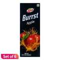 Real Burrst Apple 180 ml  Set of 6. 