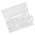 120Pcs Poly Nail Gel Nail Dual Forms Finger Extension UV Builder Nail Tips Tools. 