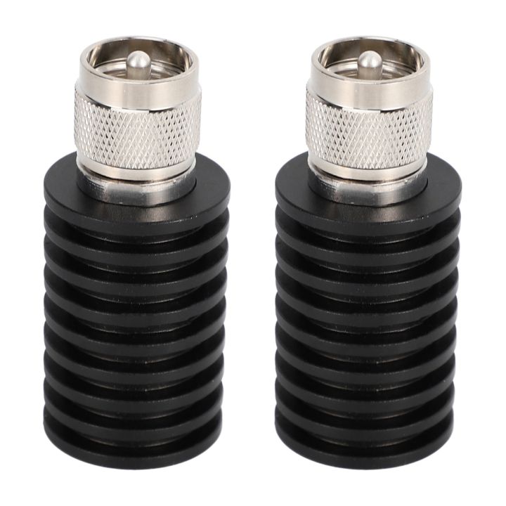 NCANRUI 2 Pcs RF Coaxial 25W U Style UHF PL259 M Male Connector 50 Ohm DC-1GHz Dummy Load Plug
