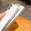 HOCE Phone Cases With Camera Control Capture Button Protector For iPhone 17 16 Pro Max 16 Plus 17 Air MagSafe Case Clear Arcylic Back Magnetic Shockproof Cover. 