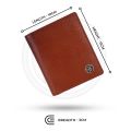 Hammonds Flycatcher RFID Protected Tan NDM Leather Wallet For Men (HF 514 MS). 