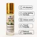 VaryGood Jasmine Attar Roll On - 8ml Long Lasting Concentrated Perfume for Men & Women | Alcohol-Free Natural Fragrance. 
