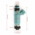 OUMERY 3X Car Fuel Injectors 400CC for 2.0L 2002-2005 16611-AA521 195500-3920. 