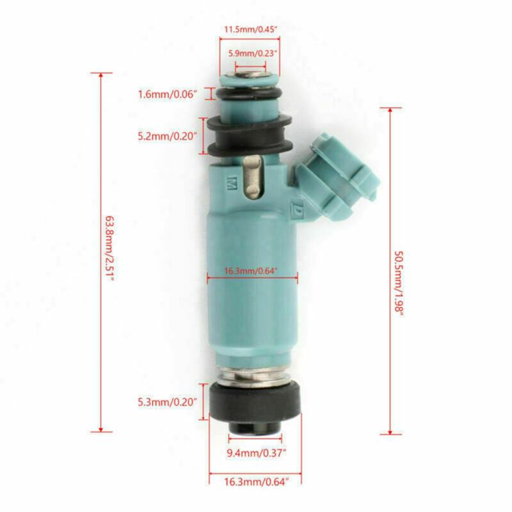OUMERY%203X%20Car%20Fuel%20Injectors%20400CC%20for%202.0L%202002-2005%2016611-AA521%20195500-3920%20-%20Image%202