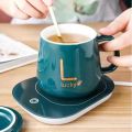 Electric Coffee Mug, Cup Mat, Warmer Heating Pad Usb For Home Office Milk Tea Auto-Off Gift Electric Kettle Home Appliances. 