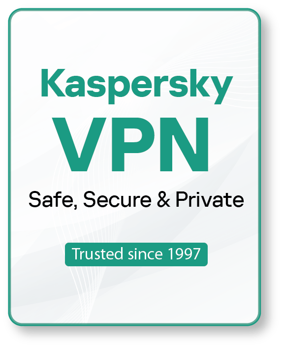 Kaspersky Plus : Unlimited VPN Security Performance and Privacy 1 Device 1 Year