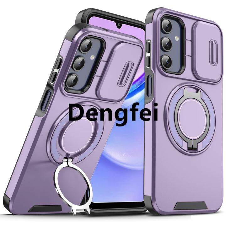 NEW%20Dengfei%20%E3%80%902025%20Version%E3%80%91%20Design%20Case%20for%20Samsung%20A13%20A14%20A15%20A23%20A25%20A54%205G%20360%20Full%20Body%20Rugged%20Protective%20Slide%20Camera%20Stand%20Protection%20Ring%20Cover%20-%20Image%209