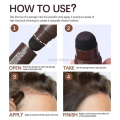 Asinrn ERosIon Black Brown Hairline Powder Waterproof Hair Dye Contour Stick Instantly Conceals Hair Root Forehead Clavicle Face Shadow Makeup. 