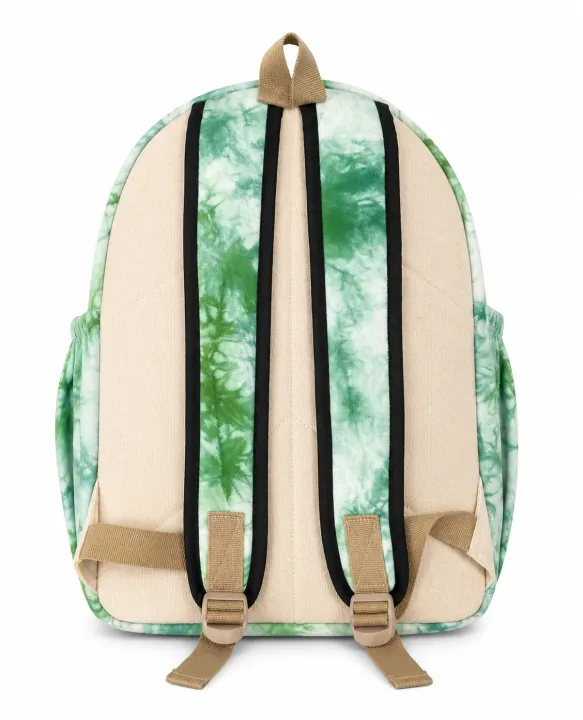 Eco-Friendly%20Handmade%20Cotton%20Backpack%20%7C%20Unisex%20Sustainable%20Travel,%20School%20&%20College%20Bag%20%7C%20Made%20in%20Nepal%20(Green%20Mix)%20-%20Image%202
