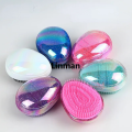 1PC Mini Tangle Hair Brush Round Shape Soft Hairbrush Detangling Hair Brush Hair Styling Hairdressing Comb For Travel. 