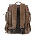 Coffee Leather Fashion Backpack For Men Women - Bags | Travel Bags For Men And Women | Backpack | Unisex. 